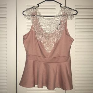 Pink top